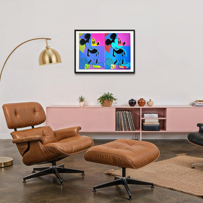 Andy Warhol Double Mickey multi-coloured Lithograph Arches 300gsm 42x59 cm