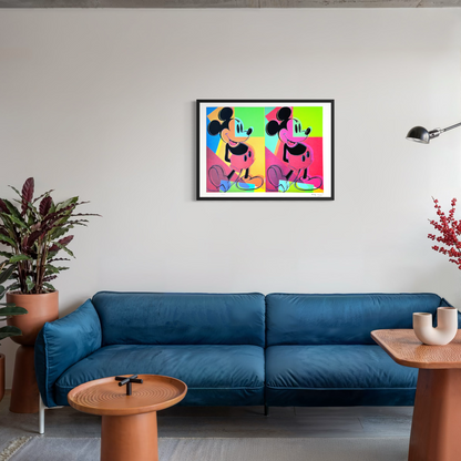 Andy Warhol Double Mickey (Multi-coloured) Lithograph Arches 300gsm 42x59 cm
