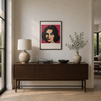 Andy Warhol Liz Taylor Lithograph Arches 300gsm 42x59 cm