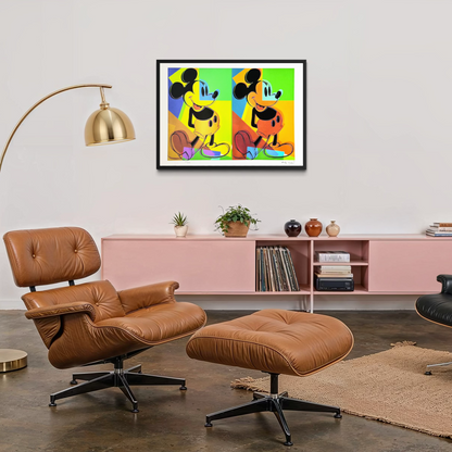 Andy Warhol Double Mickey multi-coloured Lithograph Arches 300gsm 42x59 cm