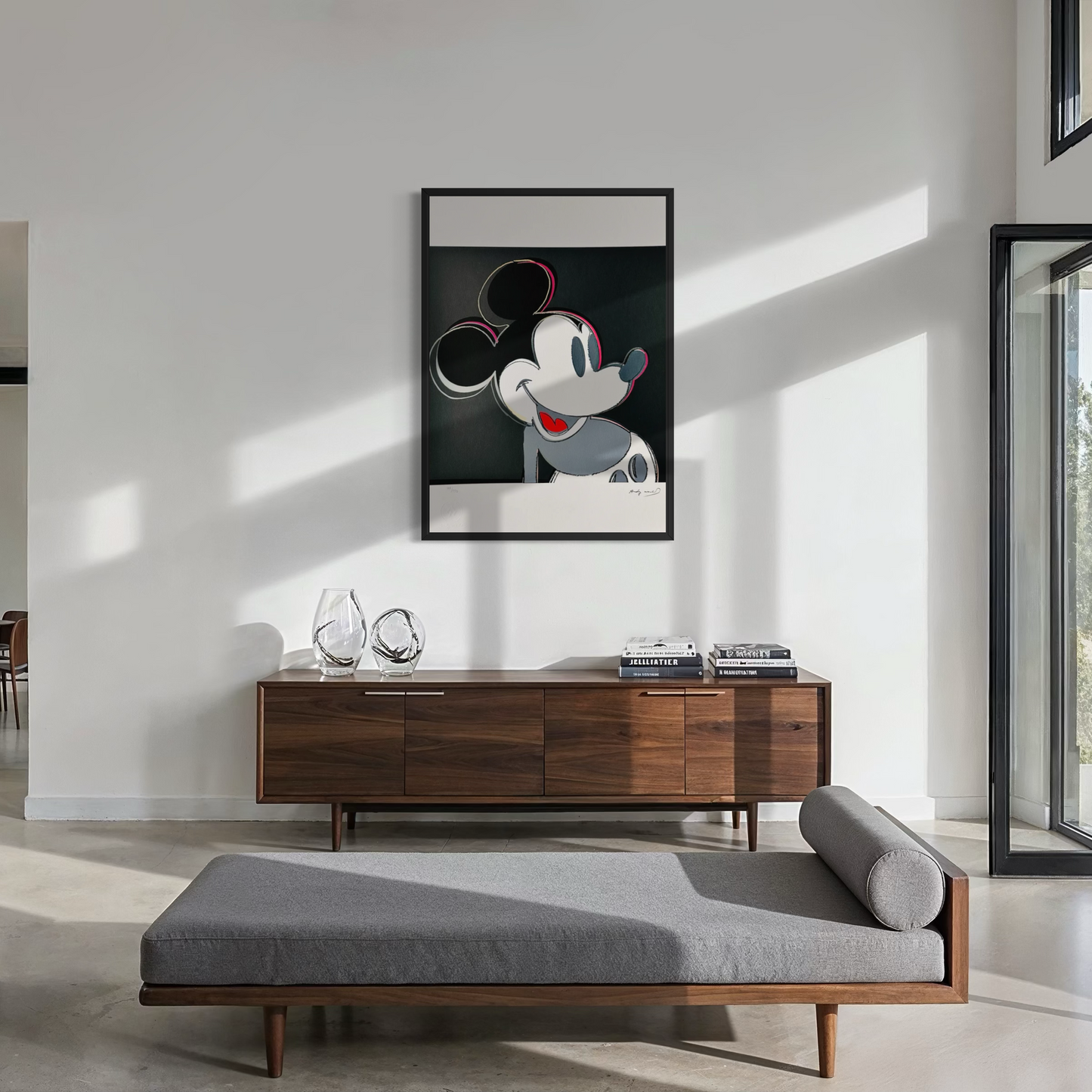 Andy Warhol Mickey Mouse Lithograph Arches 300gsm 42x59 cm