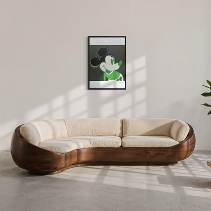 Andy Warhol Mickey Mouse (Black-green) Lithograph Arches 300gsm 42x59 cm