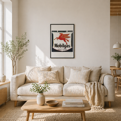 Andy Warhol Mobilgas Lithograph Arches 300gsm 42x59 cm