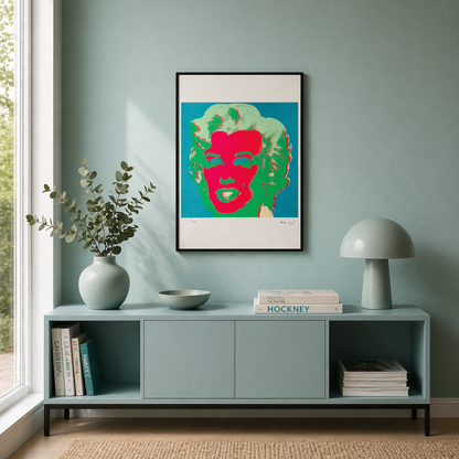 Andy Warhol Marilyn Monroe (Green & Pink) Lithograph Arches 300gsm 42x59 cm