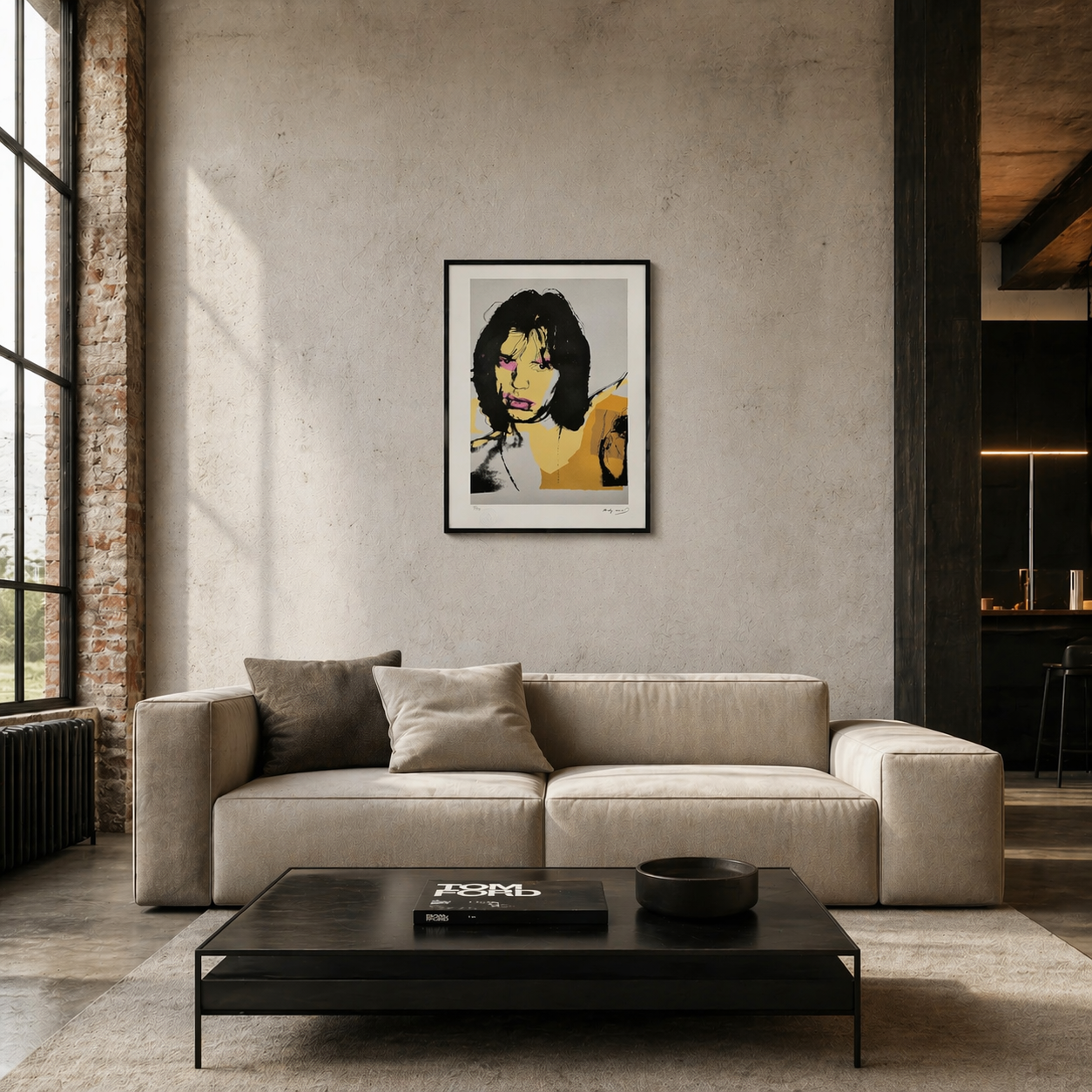 Andy Warhol Mick Jagger (FS II.141, 1975) Lithograph Arches 300gsm 42x59 cm