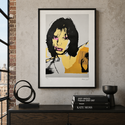 Andy Warhol Mick Jagger (FS II.141, 1975) Lithograph Arches 300gsm 42x59 cm