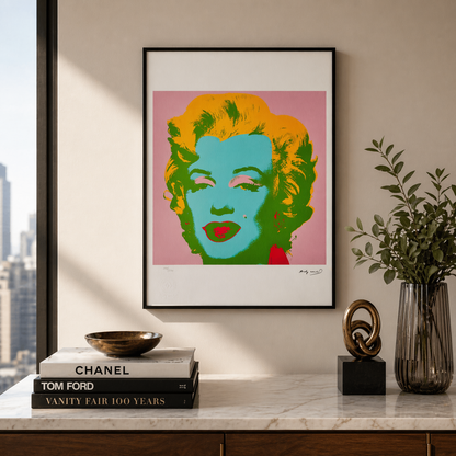 Andy Warhol Marilyn Monroe (Pink) Lithograph Arches 300gsm 42x59 cm