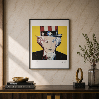 Andy Warhol Uncle Sam Lithograph Arches 300gsm 42x59 cm