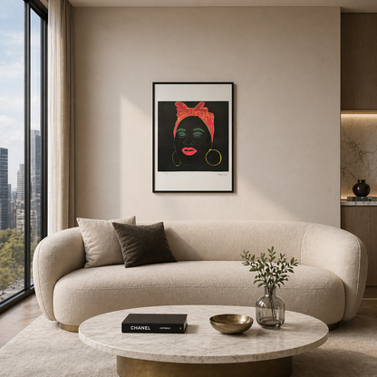 Andy Warhol Black Woman Lithograph Arches 300gsm 42x59 cm