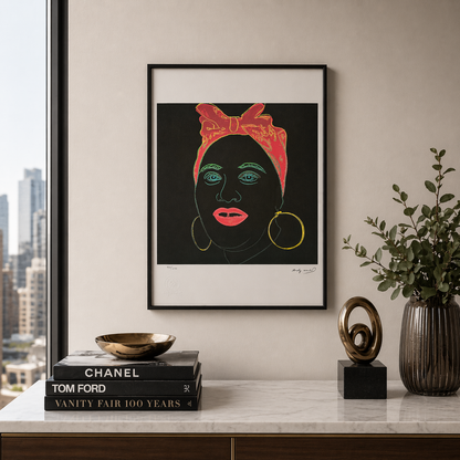 Andy Warhol Black Woman Lithograph Arches 300gsm 42x59 cm