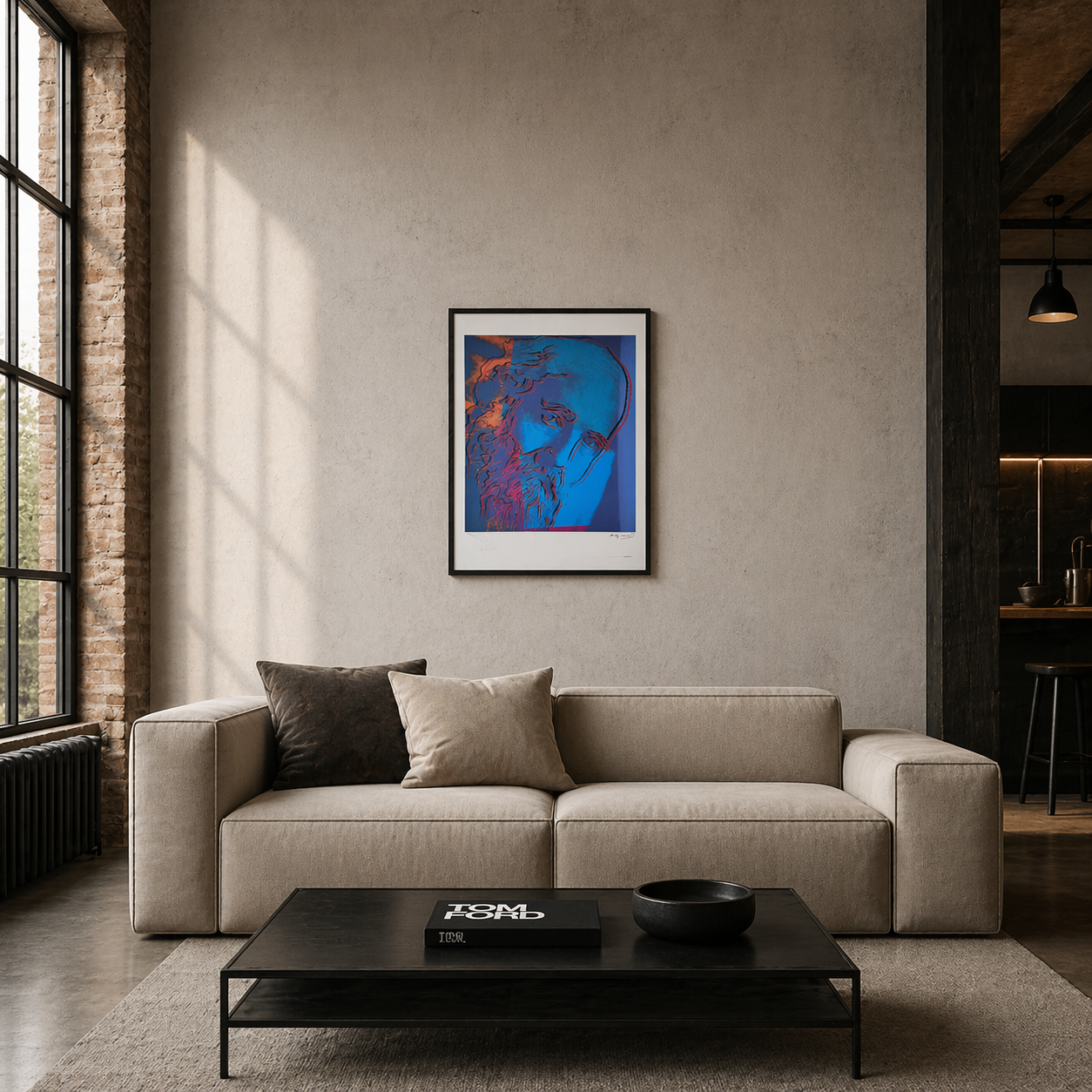 Andy Warhol Martin Buber Lithograph Arches 300gsm 42x59 cm