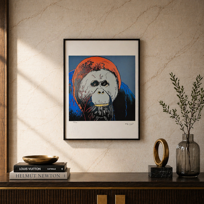 Andy Warhol Orangutan (Animals) Lithograph Arches 300gsm 42x59 cm