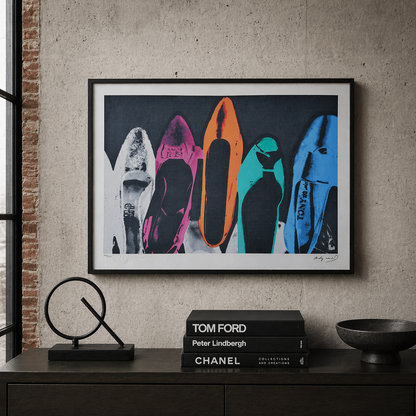 Andy Warhol Shoes Lithograph Arches 300gsm 42x59 cm