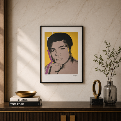 Andy Warhol Muhammad Ali (F. & S. II.182) Lithograph Arches 300gsm 42x59 cm