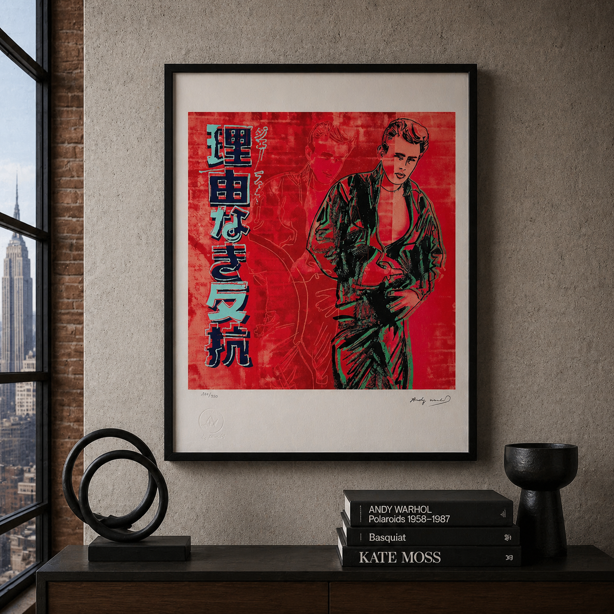 Andy Warhol James Dean Lithograph Arches 300gsm 42x59 cm
