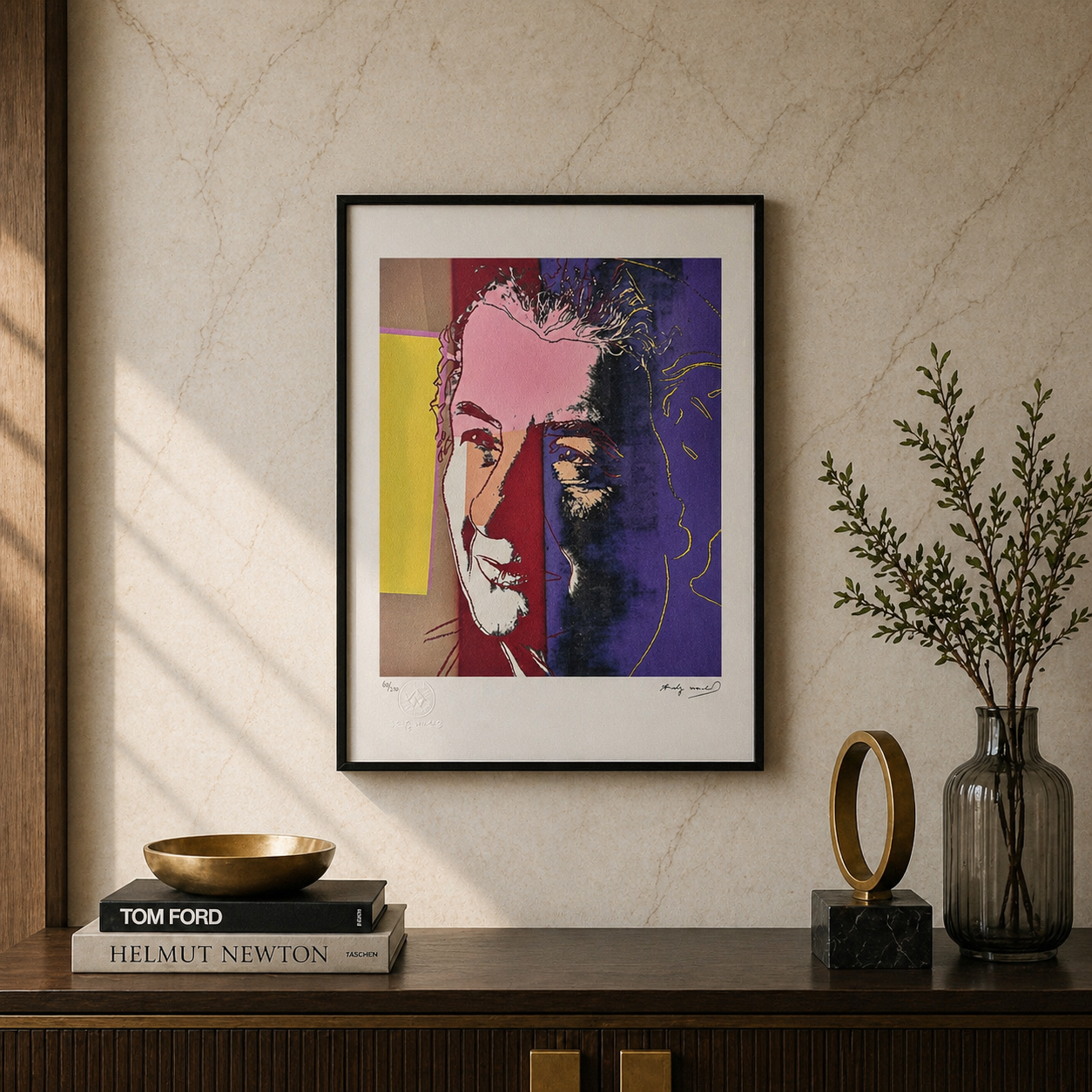 Andy Warhol Golda Meir Lithograph Arches 300gsm 42x59 cm