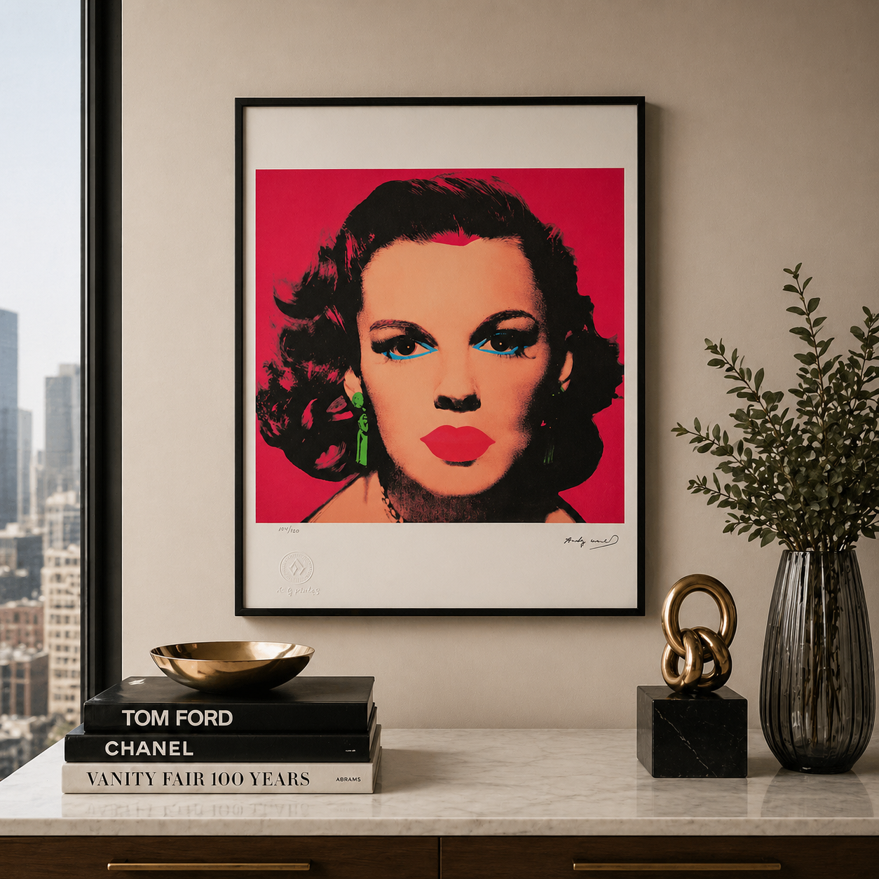 Andy Warhol Judy Garland Lithograph Arches 300gsm 42x59 cm