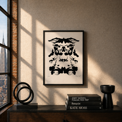 Andy Warhol Rorschach Lithograph Arches 300gsm 42x59 cm