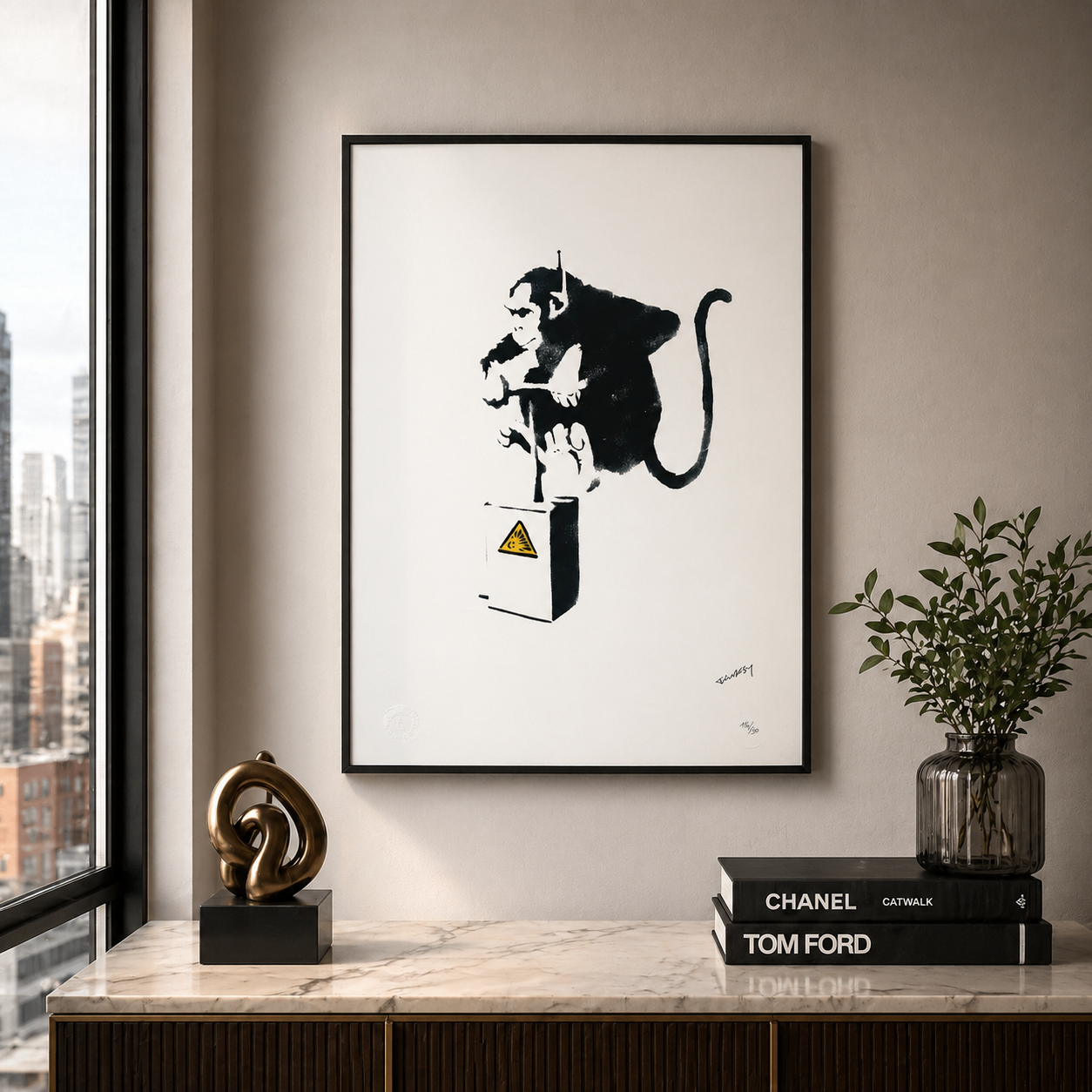 Banksy Detonate Lithograph Arches 300gsm 42x59 cm