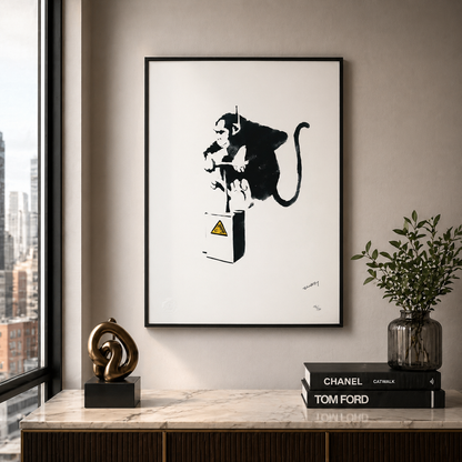 Banksy Detonate Lithograph Arches 300gsm 42x59 cm