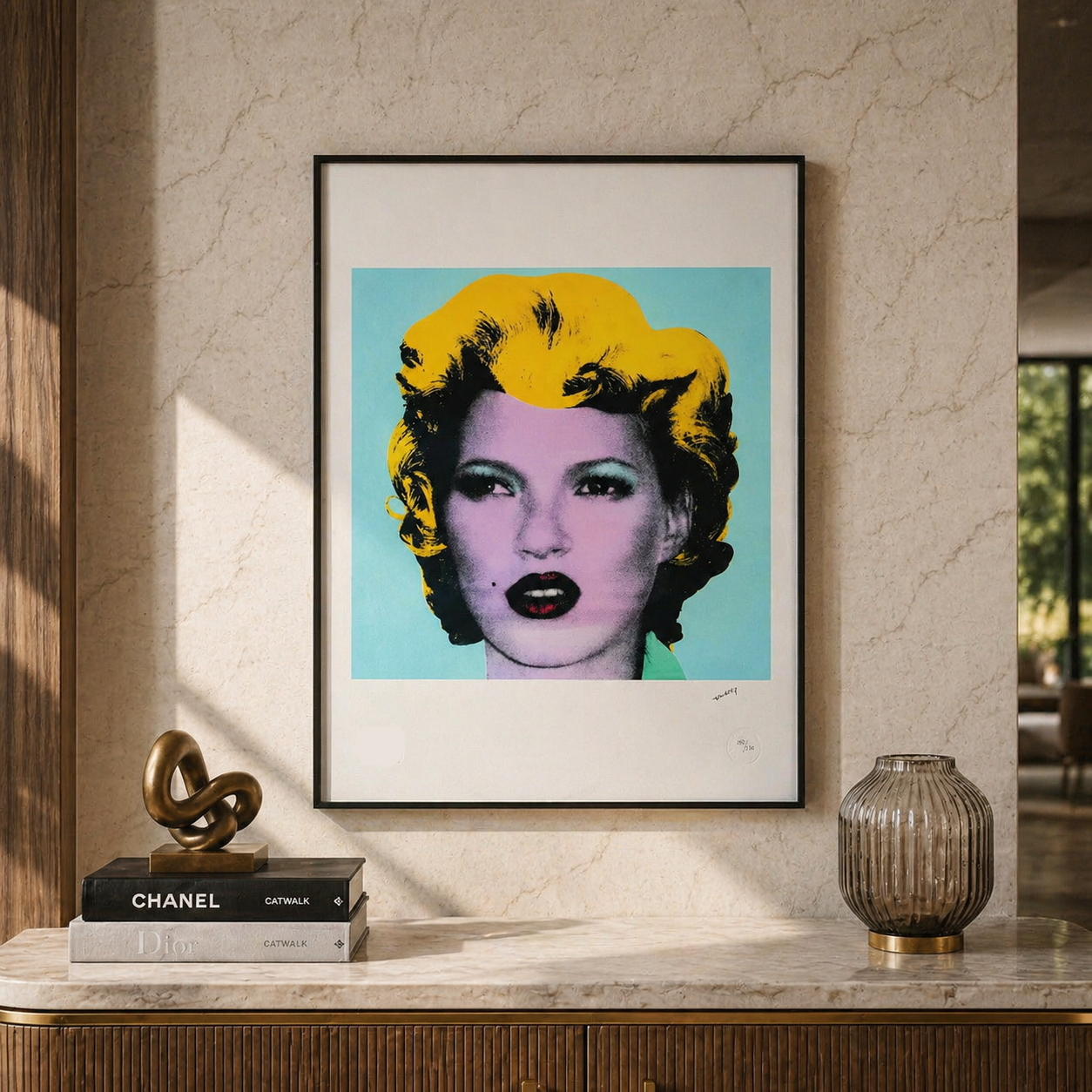 Banksy Kate Moss Lithograph Arches 300gsm 42x59 cm