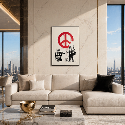 Banksy CND Soldiers Lithograph Arches 300gsm 42x59 cm