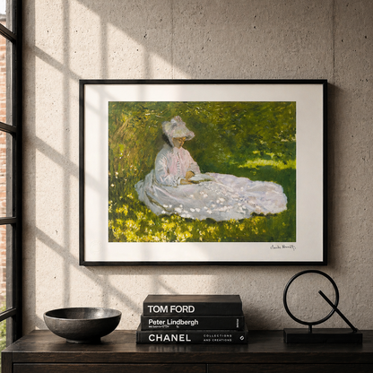 Claude Monet Time of Spring Lithograph Arches 300gsm 42x59 cm