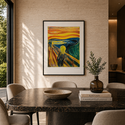 Edvard Munch The Scream Lithograph Arches 300gsm 42x59 cm