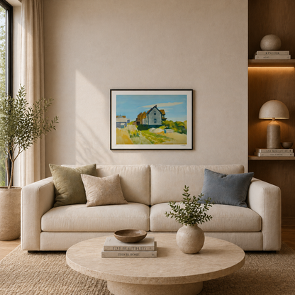 Edward Hopper Group of Houses Lithograph Arches 300gsm 42x59 cm