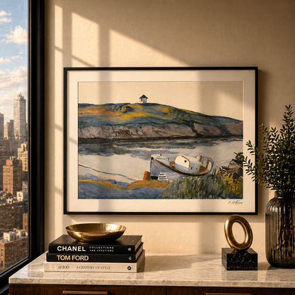 Edward Hopper Coast Guard Cove Lithograph Arches 300gsm 42x59 cm