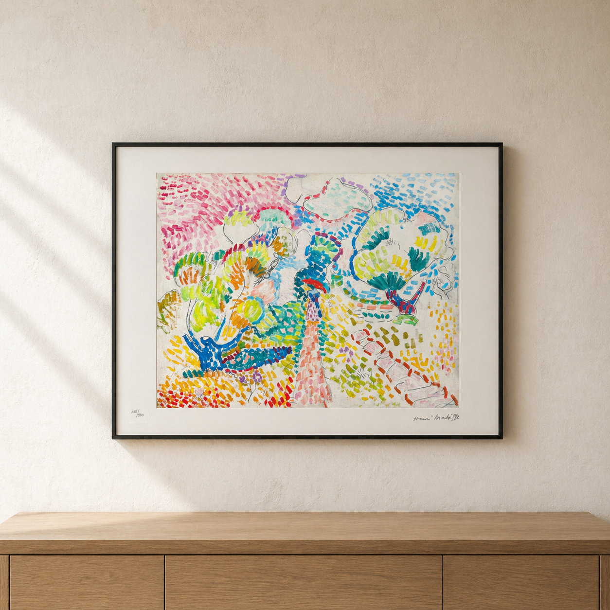 Henri Matisse Olive Trees in Collioure Lithograph on Arches 300gsm 42x59 cm