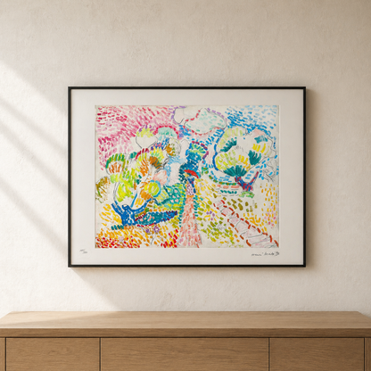 Henri Matisse Olive Trees in Collioure Lithograph on Arches 300gsm 42x59 cm