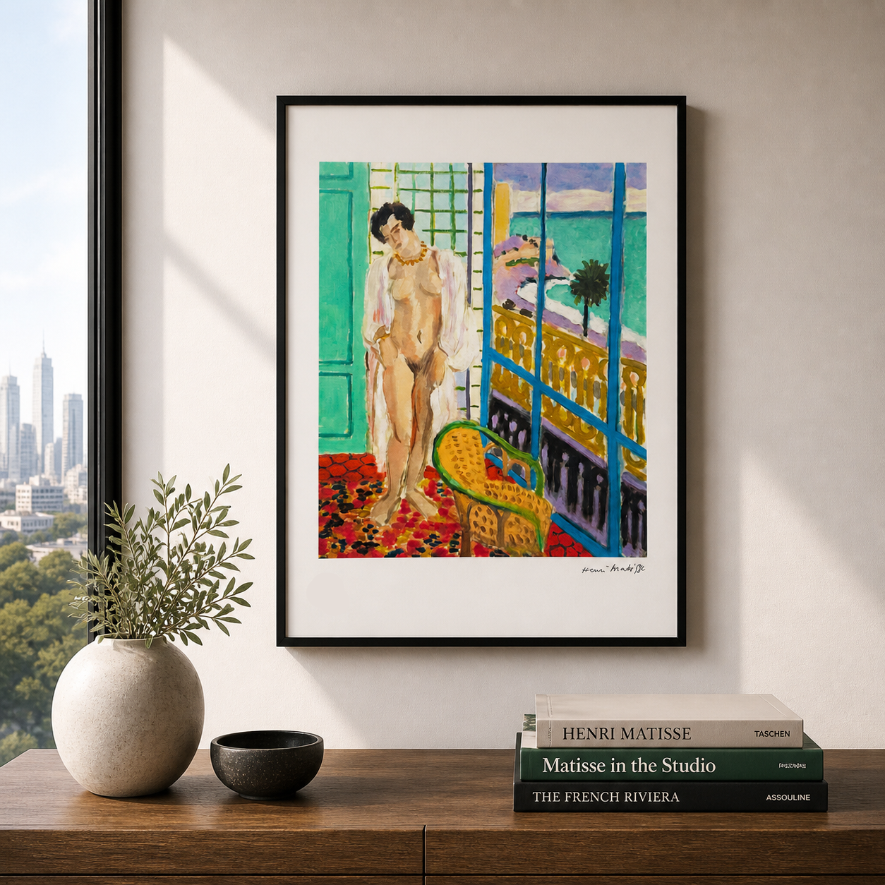 Henri Matisse Nude at the Window Lithograph on Arches 300gsm paper 42x59 cm