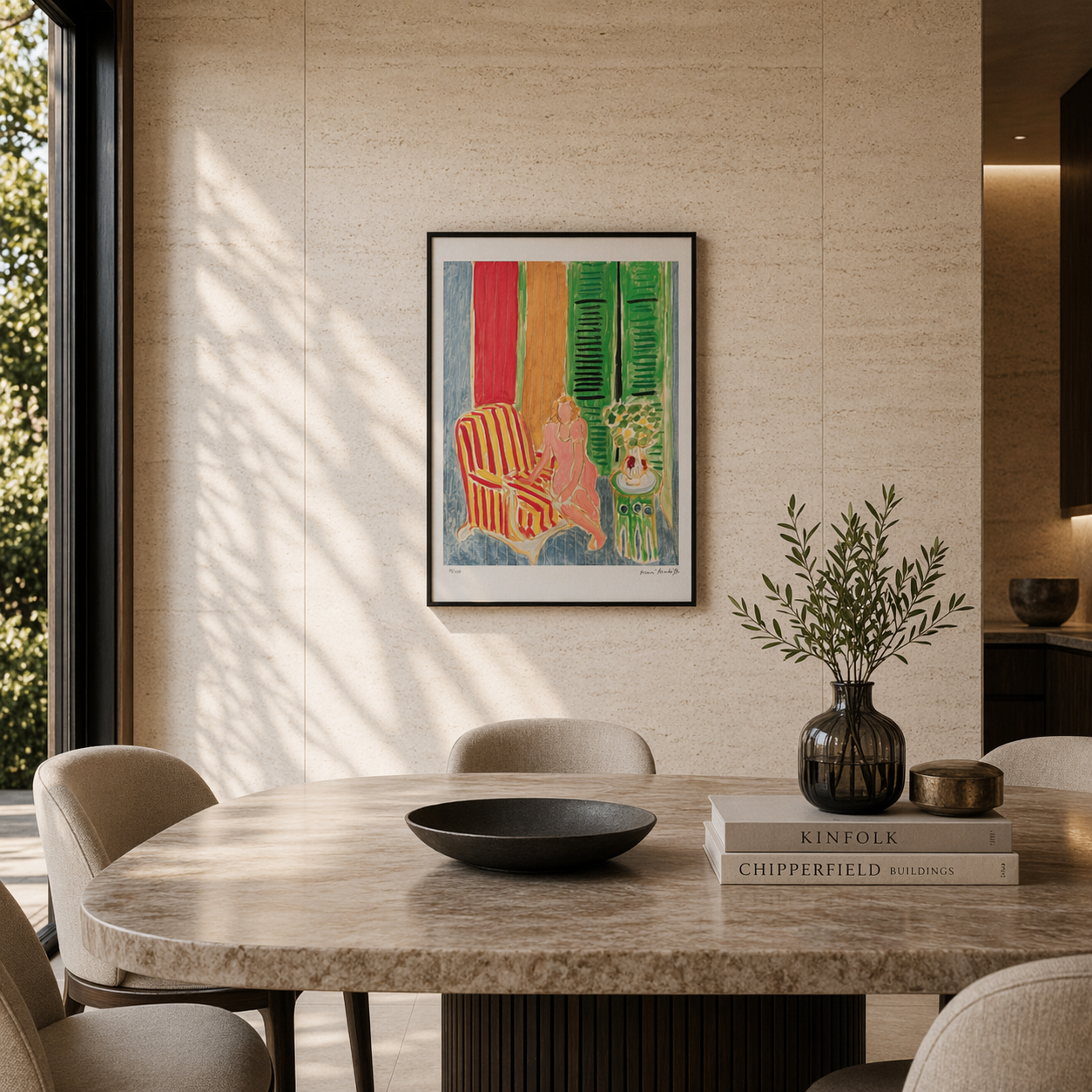 Henri Matisse girl in pink dress Lithograph on Arches 300gsm 42x59 cm