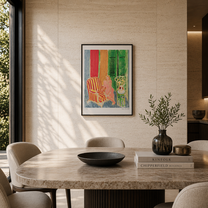 Henri Matisse girl in pink dress Lithograph on Arches 300gsm 42x59 cm