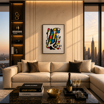 Joan Miró standing figureLithography Arches 300gsm 42x59 cm