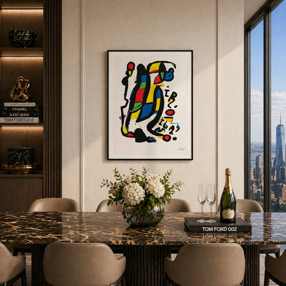 Joan Miró standing figureLithography Arches 300gsm 42x59 cm