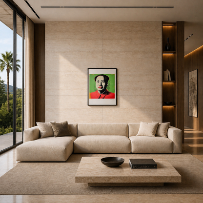 Andy Warhol Mao (Green & Red Classic) Lithograph Arches 300gsm 42x59 cm