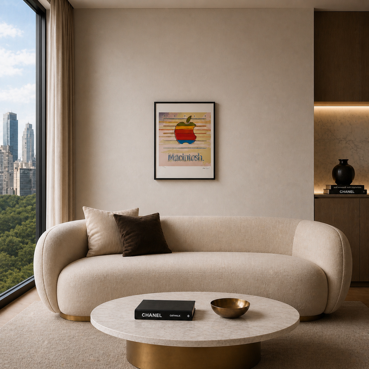 Andy Warhol Apple Lithograph Arches 300gsm 42x59 cm