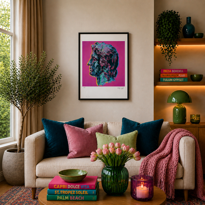 Andy Warhol Alexander the Great (Purple) Lithograph Arches 300gsm 42x59 cm