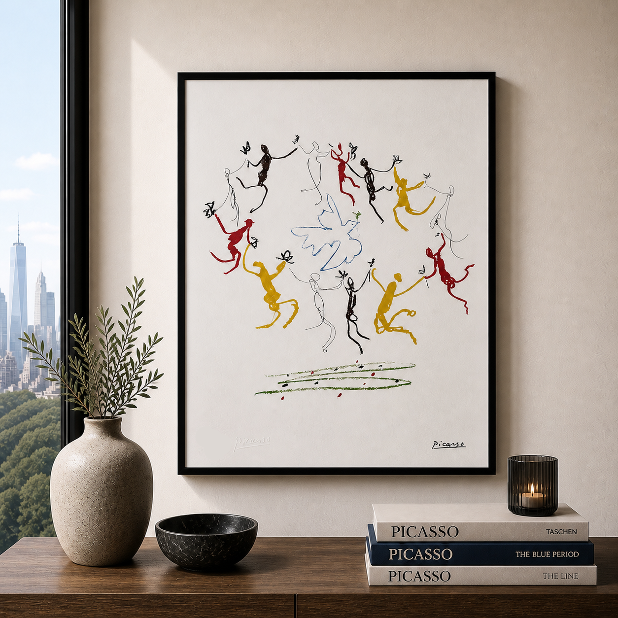 Pablo Picasso La Ronde de la Jeunesse Lithograph Arches 300gsm 42x59 cm
