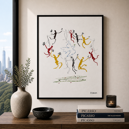 Pablo Picasso La Ronde de la Jeunesse Lithograph Arches 300gsm 42x59 cm