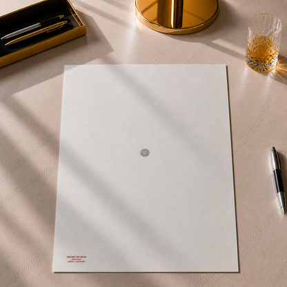 Vincent van Gogh – 'Girl in White' – Limited and numbered edition