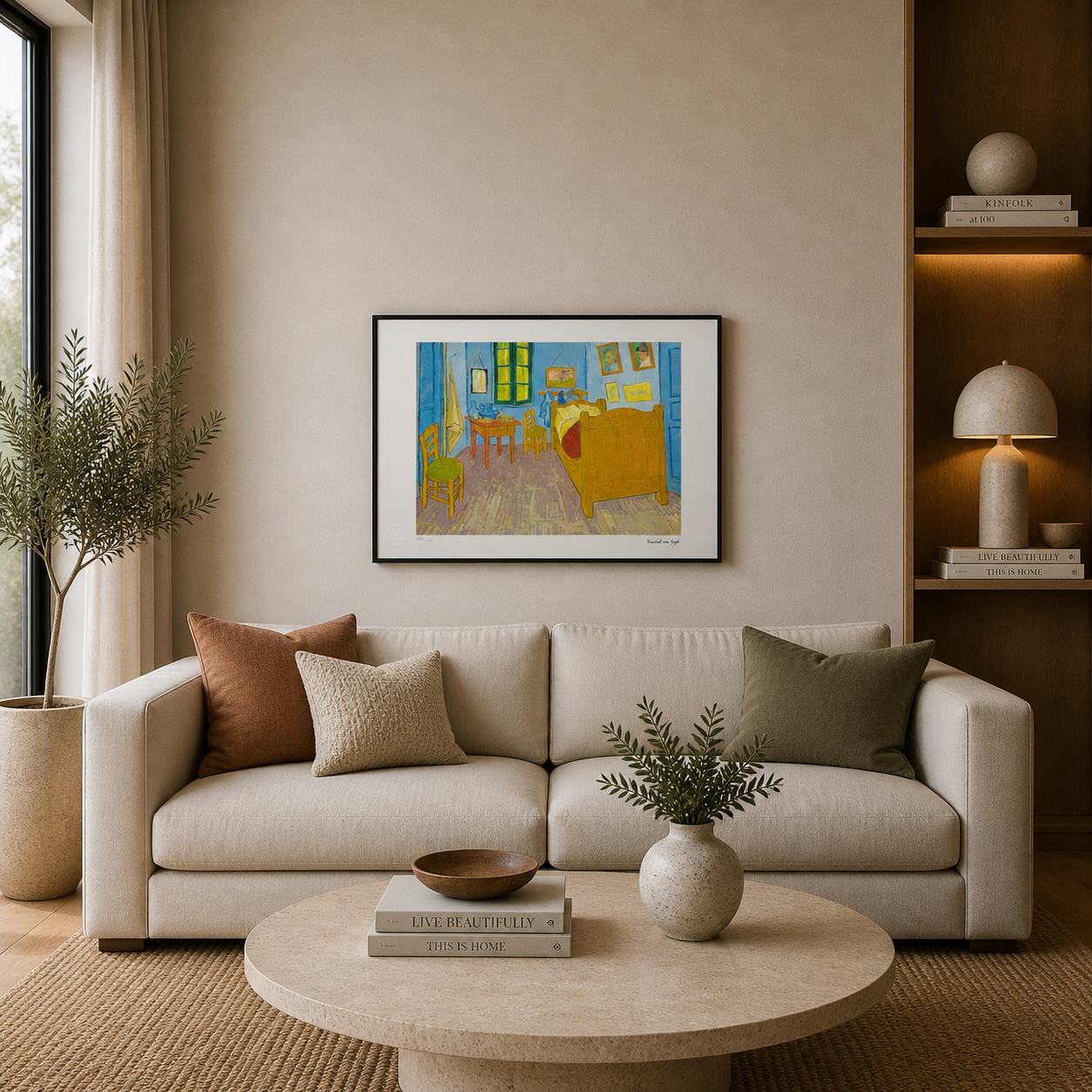 Vincent van Gogh – 'The Bedroom' – Limited and numbered edition