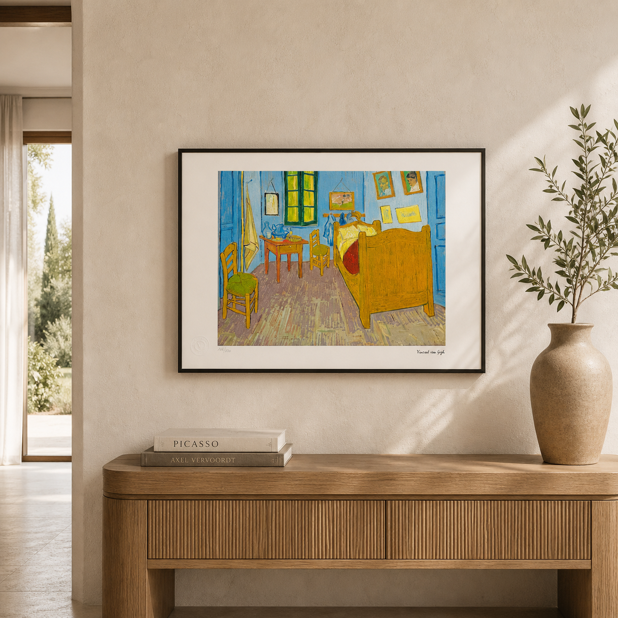 Vincent van Gogh – 'The Bedroom' – Limited and numbered edition