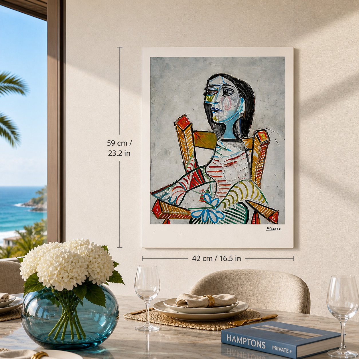 Pablo Picasso Portrait of woman 1938 Lithograph Arches 300gsm 42x59 cm