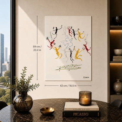 Pablo Picasso La Ronde de la Jeunesse Lithograph Arches 300gsm 42x59 cm