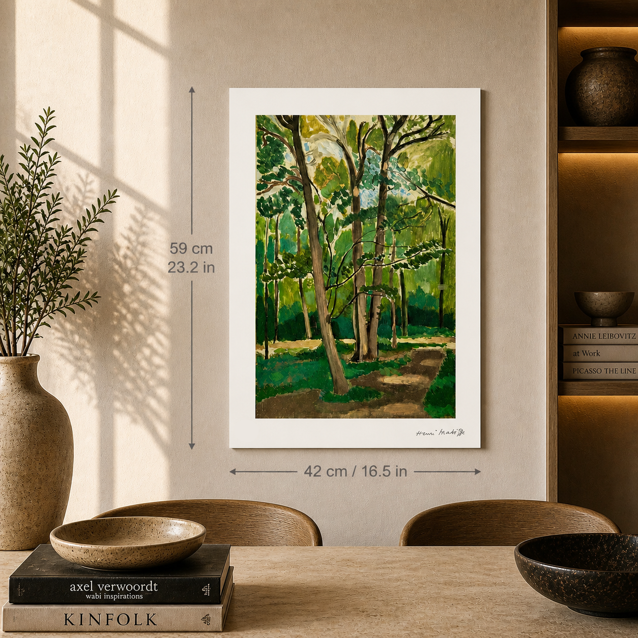 Henri Matisse The Crossroads of Malabry Lithograph on Arches 300gsm 42x59 cm