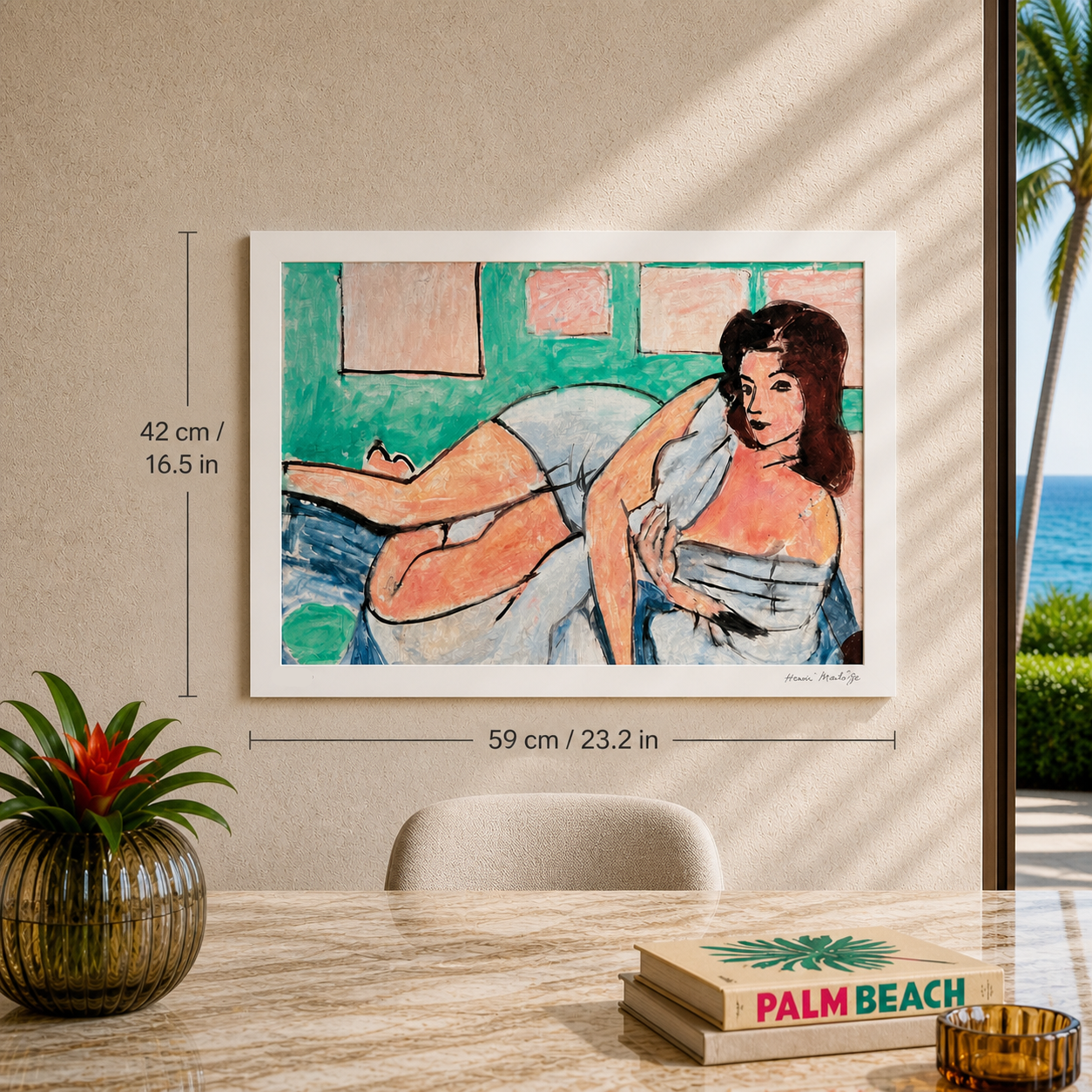 Henri Matisse Nude in bathrobe Lithograph on Arches 300gsm 42x59 cm