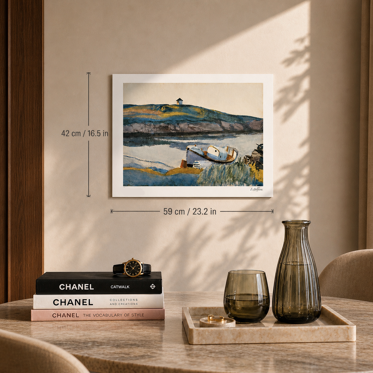 Edward Hopper Coast Guard Cove Lithograph Arches 300gsm 42x59 cm